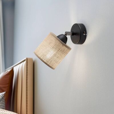 Wandleuchte Adeline Luminex, dimmbar, schwarz, für Wohn- / Esszimmer, Metall Wandleuchte Adeline Luminex, dimmbar, schwarz, für Wohn- / Esszimmer, Metall