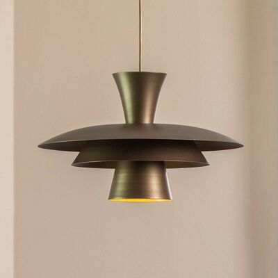 Hängeleuchte Plato Luminex, dimmbar, alu / grau / zink, für Wohn- / Esszimmer, Metall, Modern Hängeleuchte Plato Luminex, dimmbar, alu / grau / zink, für Wohn- / Esszimmer, Metall, Modern