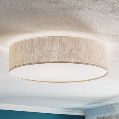 Milagro Leinendecke Modern Deckenleuchte - Deckenlampe Milagro Leinendecke Modern Deckenleuchte - Deckenlampe