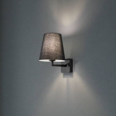 Wandleuchte Profil Opviq, dimmbar, schwarz, für Wohn- / Esszimmer, Metall Wandleuchte Profil Opviq, dimmbar, schwarz, für Wohn- / Esszimmer, Metall