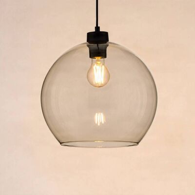 TK Lighting Cubus 30cm Pendelleuchte - Schwarz & Bernstein TK Lighting Cubus 30cm Pendelleuchte - Schwarz & Bernstein