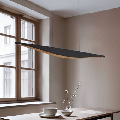 Hängeleuchte Clavit Lucande, dimmbar, schwarz, für Wohn- / Esszimmer, Metall, Modern Hängeleuchte Clavit Lucande, dimmbar, schwarz, für Wohn- / Esszimmer, Metall, Modern