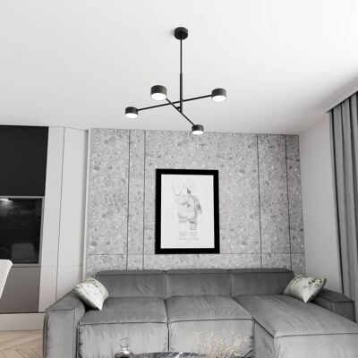 Hängeleuchte Natsu EMIBIG LIGHTING, dimmbar, schwarz, für Wohn- / Esszimmer, Metall, Modern Hängeleuchte Natsu EMIBIG LIGHTING, dimmbar, schwarz, für Wohn- / Esszimmer, Metall, Modern