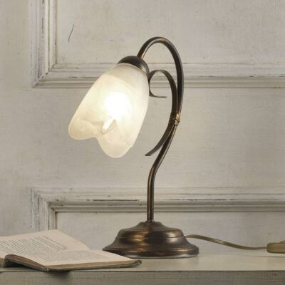 Tischlampe Odino ONLI, bronze / altmessing, für Wohn- / Esszimmer, Metall Tischlampe Odino ONLI, bronze / altmessing, für Wohn- / Esszimmer, Metall