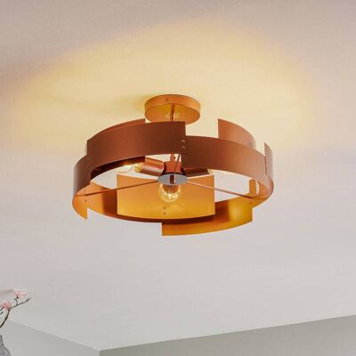 Deckenleuchte Tori Euluna, dimmbar, kupfer, für Wohn- / Esszimmer, Metall, Modern Deckenleuchte Tori Euluna, dimmbar, kupfer, für Wohn- / Esszimmer, Metall, Modern