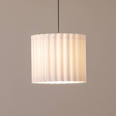 Hängeleuchte Aria Duolla, dimmbar, weiß / opal, für Wohn- / Esszimmer, Textil / Stoff / Seide Hängeleuchte Aria Duolla, dimmbar, weiß / opal, für Wohn- / Esszimmer, Textil / Stoff / Seide