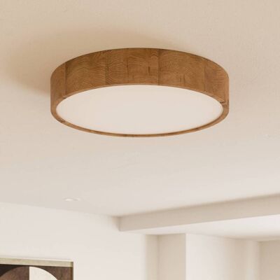 Deckenleuchte Kerio Envostar, dimmbar, für Wohn- / Esszimmer, Holz, Modern Deckenleuchte Kerio Envostar, dimmbar, für Wohn- / Esszimmer, Holz, Modern