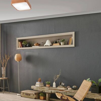 Deckenleuchte Gaspar Envostar, dimmbar, Holz hell, für Wohn- / Esszimmer, Holz, Skandinavisch Deckenleuchte Gaspar Envostar, dimmbar, Holz hell, für Wohn- / Esszimmer, Holz, Skandinavisch
