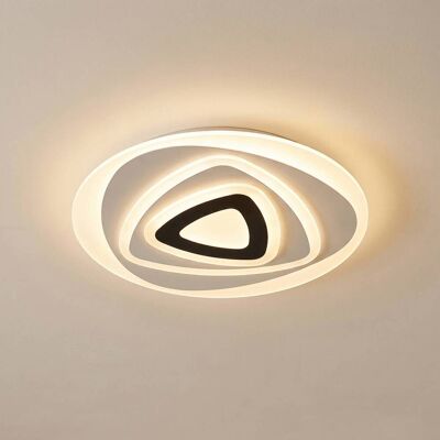 LED Deckenleuchte Rebeka Lindby, dimmbar, weiß / opal, für Wohn- / Esszimmer, Kunststoff, Modern LED Deckenleuchte Rebeka Lindby, dimmbar, weiß / opal, für Wohn- / Esszimmer, Kunststoff, Modern