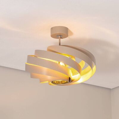 Deckenleuchte Vento Euluna, dimmbar, creme / amber, für Wohn- / Esszimmer, Metall, Modern Deckenleuchte Vento Euluna, dimmbar, creme / amber, für Wohn- / Esszimmer, Metall, Modern