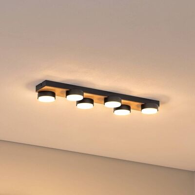 Deckenleuchte Laurent Envostar, dimmbar, schwarz, für Wohn- / Esszimmer, Metall, Deckenlampe Deckenleuchte Laurent Envostar, dimmbar, schwarz, für Wohn- / Esszimmer, Metall, Deckenlampe