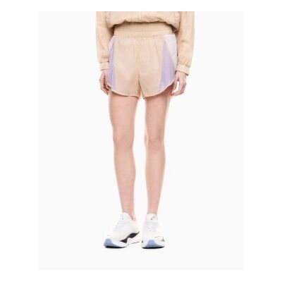 EA7 für Damen. 7W001012_AF20849 Beige Nylon-Shorts (XL), Sportlich, Kurzarm EA7 für Damen. 7W001012_AF20849 Beige Nylon-Shorts (XL), Sportlich, Kurzarm