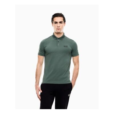 EA7 für Herren. 8NPF14_PJVQZ Core Identity Slim grünes Poloshirt (3XL), Lässig, Baumwolle, Kurzarm EA7 für Herren. 8NPF14_PJVQZ Core Identity Slim grünes Poloshirt (3XL), Lässig, Baumwolle, Kurzarm