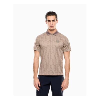 EA7 für Herren. 7M001287_AF22277 Polo Golf Pro taupe (S), Sportlich, Tennis/Padel, Polyester, Kurzarm EA7 für Herren. 7M001287_AF22277 Polo Golf Pro taupe (S), Sportlich, Tennis/Padel, Polyester, Kurzarm