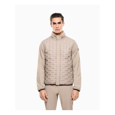 EA7 für Herren. 7M001295_AF21441 Golf Pro Jacke Beige (XS), Schwarz, Lässig, Sportlich, Sportbekleidung, Polyester EA7 für Herren. 7M001295_AF21441 Golf Pro Jacke Beige (XS), Schwarz, Lässig, Sportlich, Sportbekleidung, Polyester