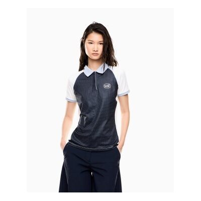 EA7 für Damen. 7W000898_AF21616 Polo Golf Pro navy (L), Sportlich, Tennis/Padel, Polyester, Kurzarm, Marine EA7 für Damen. 7W000898_AF21616 Polo Golf Pro navy (L), Sportlich, Tennis/Padel, Polyester, Kurzarm, Marine