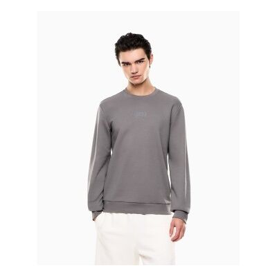 EA7 für Herren. 7M001489_AF17787 Logo Series Sweatshirt grau (M), Lässig, Sportlich, Baumwolle, Sportbekleidung, Multisport, Kurzarm EA7 für Herren. 7M001489_AF17787 Logo Series Sweatshirt grau (M), Lässig, Sportlich, Baumwolle, Sportbekleidung, Multisport, Kurzarm