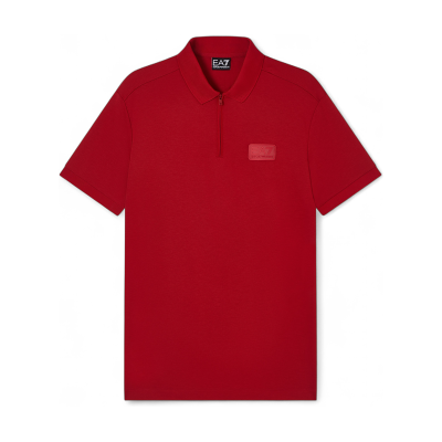 EA7 für Herren. 7M001361_AF13862 Polo Lux Identity rot (XL), Lässig, Viskose, Kurzarm EA7 für Herren. 7M001361_AF13862 Polo Lux Identity rot (XL), Lässig, Viskose, Kurzarm