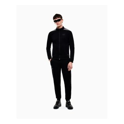 EA7 für Herren. 7M001601_AF20845 Natural Ventus schwarzes Set (XXL), Sportlich, Baumwolle, Langarm EA7 für Herren. 7M001601_AF20845 Natural Ventus schwarzes Set (XXL), Sportlich, Baumwolle, Langarm