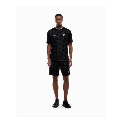 EA7 für Herren. 7M001304_AF13537 Fußball-Set schwarz (3XL), Lässig, Sportlich, Polyester, Kurzarm EA7 für Herren. 7M001304_AF13537 Fußball-Set schwarz (3XL), Lässig, Sportlich, Polyester, Kurzarm