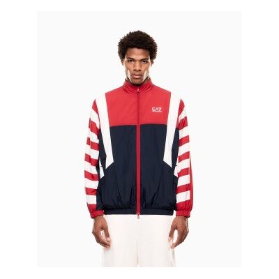 EA7 für Herren. 7M001605_AF21225 Sommer Block Jacke Blau (XL), Lässig, Synthetisch EA7 für Herren. 7M001605_AF21225 Sommer Block Jacke Blau (XL), Lässig, Synthetisch
