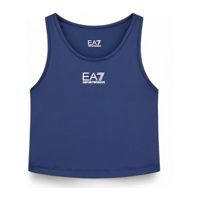 EA7 für Mädchen. 7G000110_AF14524 Top-Tennisprofi-Navy (14 años= 164/166 cm), Sportlich, Elastan, Ärmellos / Hosenträger, Marine, Kinderbekl EA7 für Mädchen. 7G000110_AF14524 Top-Tennisprofi-Navy (14 años= 164/166 cm), Sportlich, Elastan, Ärmellos / Hosenträger, Marine, Kinderbekl