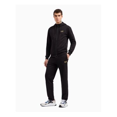 EA7 für Herren. 8NPV62_PJVRZ Trainingsanzug Core Identity schwarz (XXS), Lässig, Sportlich, Baumwolle, Multisport, Langarm EA7 für Herren. 8NPV62_PJVRZ Trainingsanzug Core Identity schwarz (XXS), Lässig, Sportlich, Baumwolle, Multisport, Langarm
