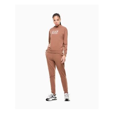 EA7 für Damen. 7W000115_AF13135 Trainingsanzüge W braun (S), Lässig, Sportlich, Baumwolle, Laufen, Sportbekleidung, Multisport, Langarm EA7 für Damen. 7W000115_AF13135 Trainingsanzüge W braun (S), Lässig, Sportlich, Baumwolle, Laufen, Sportbekleidung, Multisport, Langarm