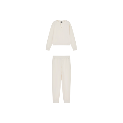 EA7 für Damen. 7W000976_AF12501 Trainingsanzug Track beige (XXL), Sportlich, Langarm, Recyceltes Polyester EA7 für Damen. 7W000976_AF12501 Trainingsanzug Track beige (XXL), Sportlich, Langarm, Recyceltes Polyester