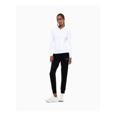 EA7 für Damen. 8NTV51_TJ9RZ Trainingsanzug weiß (L), Sportlich, Multisport, Polyester, Langarm EA7 für Damen. 8NTV51_TJ9RZ Trainingsanzug weiß (L), Sportlich, Multisport, Polyester, Langarm