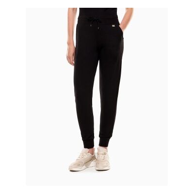 EA7 für Damen. 7W000461_AF13135 Trainingshose Core Lady schwarz (3XL), Lässig, Sportlich, Baumwolle, Multisport EA7 für Damen. 7W000461_AF13135 Trainingshose Core Lady schwarz (3XL), Lässig, Sportlich, Baumwolle, Multisport
