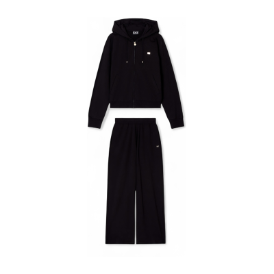 EA7 für Damen. 7W000464_AF13135 Zug Core Lady Set Oh Schwarz (M), Lässig, Sportlich, Baumwolle, Synthetisch, Sportbekleidung, Multisport, La EA7 für Damen. 7W000464_AF13135 Zug Core Lady Set Oh Schwarz (M), Lässig, Sportlich, Baumwolle, Synthetisch, Sportbekleidung, Multisport, La
