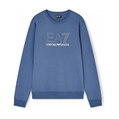 EA7 für Herren. 7M001312_AF13512 Sweatshirt Sichtbarkeit M blau (S), Lässig, Sportlich, Baumwolle, Sportbekleidung, Multisport, Langarm EA7 für Herren. 7M001312_AF13512 Sweatshirt Sichtbarkeit M blau (S), Lässig, Sportlich, Baumwolle, Sportbekleidung, Multisport, Langarm