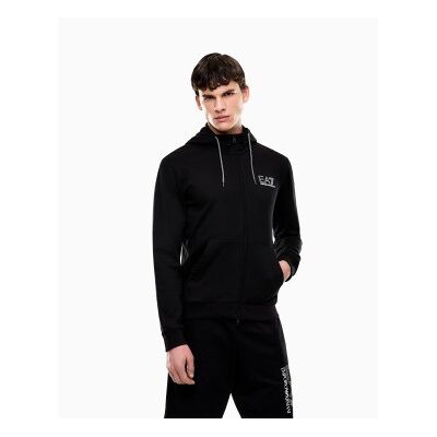 EA7 für Herren. 7M001314_AF13512 Sichtbarkeit Sweatshirt schwarz (XXS), Lässig, Sportlich, Baumwolle EA7 für Herren. 7M001314_AF13512 Sichtbarkeit Sweatshirt schwarz (XXS), Lässig, Sportlich, Baumwolle