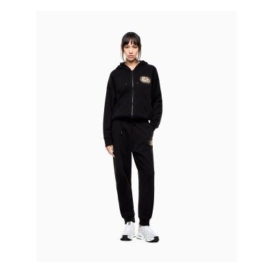 EA7 für Damen. 7W000942_AF12473 Trainingsanzug Visibility schwarz (L), Lässig, Sportlich, Multisport, Polyester, Langarm EA7 für Damen. 7W000942_AF12473 Trainingsanzug Visibility schwarz (L), Lässig, Sportlich, Multisport, Polyester, Langarm