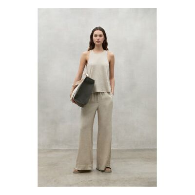 ECOALF für Damen. MCWGAPAMOSA00710S24-008 Mosa beige Hose (L), Lässig, Leinen, Nachhaltig ECOALF für Damen. MCWGAPAMOSA00710S24-008 Mosa beige Hose (L), Lässig, Leinen, Nachhaltig