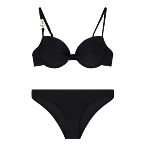 EA7 für Damen. 7W000291_AF20663 Bikini Push schwarz (XL), Strandbekleidung, Polyamid EA7 für Damen. 7W000291_AF20663 Bikini Push schwarz (XL), Strandbekleidung, Polyamid