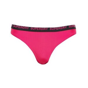 Superdry für Damen. W3010390A Stretchiges Bikinihöschen mit gewagtem Schnitt in Pink (M), Rosa, Strandbekleidung, Recyceltes Polyester, Nach Superdry für Damen. W3010390A Stretchiges Bikinihöschen mit gewagtem Schnitt in Pink (M), Rosa, Strandbekleidung, Recyceltes Polyester, Nach