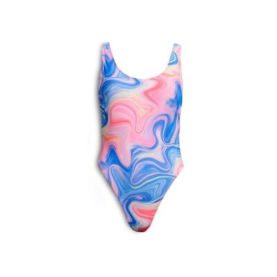 Superdry für Damen. W3010408A Bedruckter Badeanzug mit mehrfarbigem tiefem Rückenausschnitt (XL), Strandbekleidung, Recyceltes Polyester, Na Superdry für Damen. W3010408A Bedruckter Badeanzug mit mehrfarbigem tiefem Rückenausschnitt (XL), Strandbekleidung, Recyceltes Polyester, Na