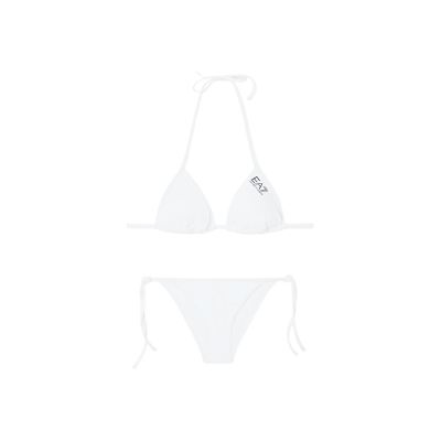 EA7 für Damen. 7W000318_AF20663 Bikini Sport weiß (XS), Strandbekleidung, Polyamid EA7 für Damen. 7W000318_AF20663 Bikini Sport weiß (XS), Strandbekleidung, Polyamid