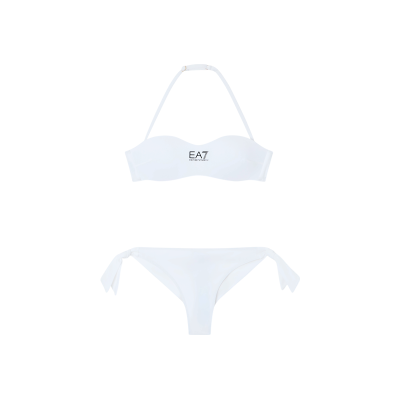 EA7 für Damen. 7W000319_AF20663 Bikini Silueta weiß (XL), Strandbekleidung, Polyamid EA7 für Damen. 7W000319_AF20663 Bikini Silueta weiß (XL), Strandbekleidung, Polyamid