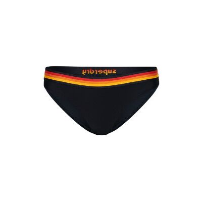 Superdry für Damen. W3010358A Bikinihose mit marinefarbenem Vintage-Logo (L), Strandbekleidung, Recyceltes Polyester, Nachhaltig Superdry für Damen. W3010358A Bikinihose mit marinefarbenem Vintage-Logo (L), Strandbekleidung, Recyceltes Polyester, Nachhaltig
