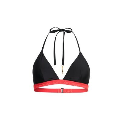 Superdry für Damen. W3010394A Stretch-Dreieck-Bikinioberteil schwarz (M), Strandbekleidung, Recyceltes Polyester, Nachhaltig Superdry für Damen. W3010394A Stretch-Dreieck-Bikinioberteil schwarz (M), Strandbekleidung, Recyceltes Polyester, Nachhaltig