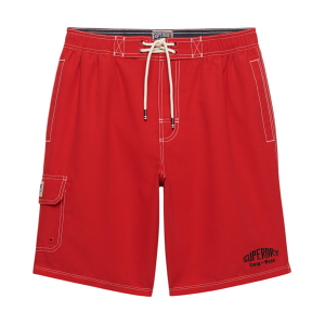 Superdry für Herren. M3010269A Cargo 19 Boardshort rot (L), Strandbekleidung, Recyceltes Polyester Superdry für Herren. M3010269A Cargo 19 Boardshort rot (L), Strandbekleidung, Recyceltes Polyester