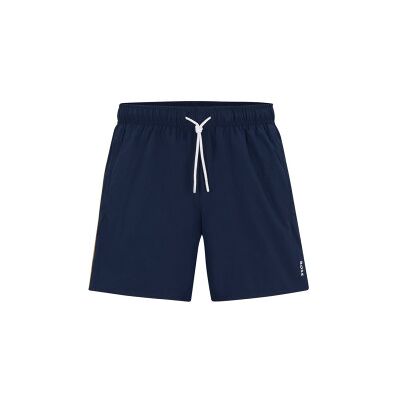 Boss für Herren. 50491594 Ikonischer Badeanzug navy (XXL), Strandbekleidung, Polyester, Marine Boss für Herren. 50491594 Ikonischer Badeanzug navy (XXL), Strandbekleidung, Polyester, Marine