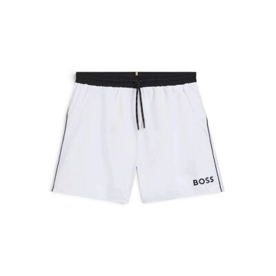 Boss für Herren. 50514429 Weißer Starfish Badeanzug (XXL), Strandbekleidung, Polyester Boss für Herren. 50514429 Weißer Starfish Badeanzug (XXL), Strandbekleidung, Polyester