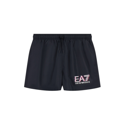 EA7 für Herren. 7M001678_AF21069 Badeanzug Visibility schwarz (S), Strandbekleidung, Polyester EA7 für Herren. 7M001678_AF21069 Badeanzug Visibility schwarz (S), Strandbekleidung, Polyester