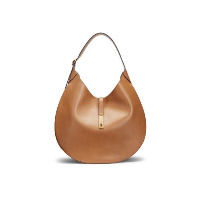 Polo Ralph Lauren für Damen. 428867518002 Große Schultertasche Polo ID aus braunem Kalbsleder (OSFA), Beige, Lässig Polo Ralph Lauren für Damen. 428867518002 Große Schultertasche Polo ID aus braunem Kalbsleder (OSFA), Beige, Lässig