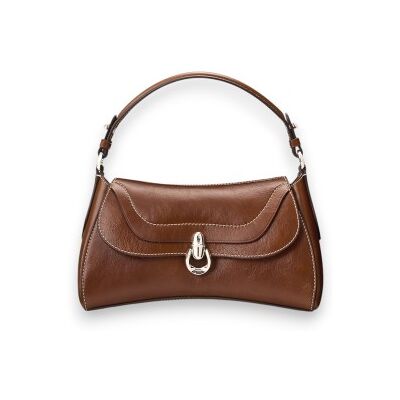 Polo Ralph Lauren für Damen. 428P14299001 Braune Polo Blaze Handtasche mit Henkel (OSFA), Lässig, Klassisch, Leder Polo Ralph Lauren für Damen. 428P14299001 Braune Polo Blaze Handtasche mit Henkel (OSFA), Lässig, Klassisch, Leder