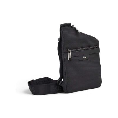 Boss für Herren. 50567659 Ray Tasche schwarz (OSFA), Lässig, Recyceltes Polyester Boss für Herren. 50567659 Ray Tasche schwarz (OSFA), Lässig, Recyceltes Polyester